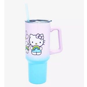 Hello Kitty And Friends Rainbow Ombre Tumbler Travel Cup